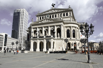 Fototapeta premium Frankfurt am Main, Alte Oper (2015)