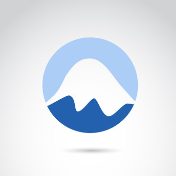 Mountain VECTOR icon.
