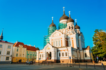 Alexander Nevsky Cathedral, An Orthodox Cathedral Church In The 