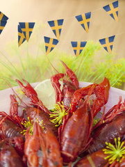 Swedish crayfish party