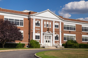 Typical American School building