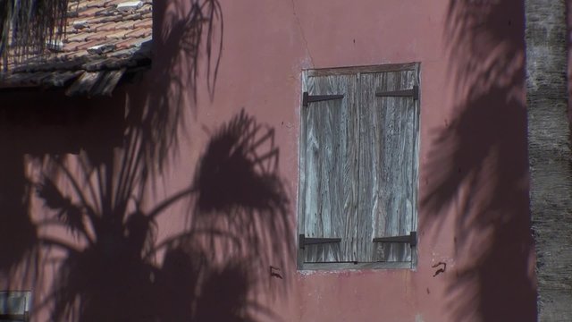 wall street at Goree Island in the senegal