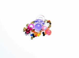 perline per collane e ciuccio