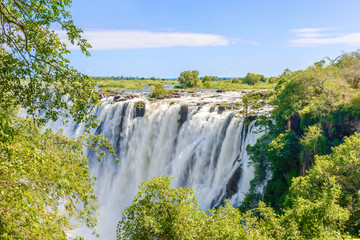 Victoria Falls in Zimbabwe - obrazy, fototapety, plakaty
