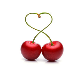 Herz aus Herzkirschen