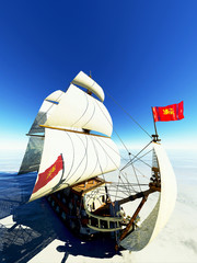 Magnificent French warship © satori