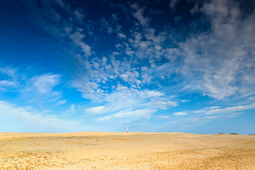 Fototapeta na wymiar Sand and Sky Background