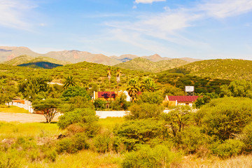 Landscape near Windhoek in Namibia