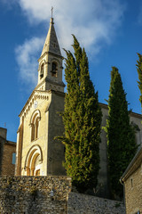Fototapeta na wymiar Chapelle de la Roque-sur-Cèze