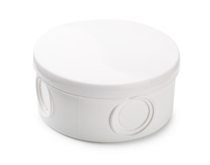 Waterproof plastic junction box