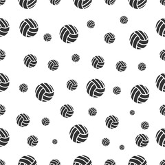 seamless pattern with Volleyball