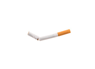 Broken cigarette.