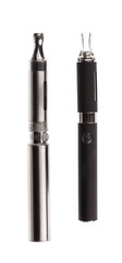 Big metal electronic cigarette.