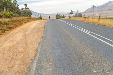 Landscape near Dorp op die Berg in South Africa