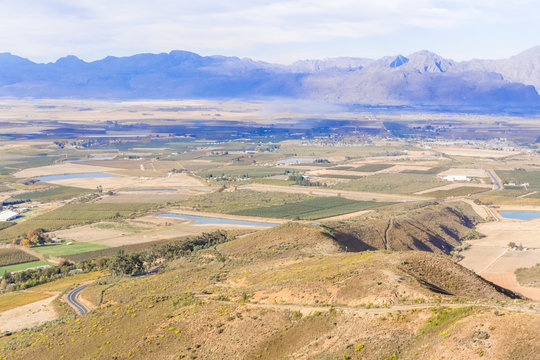 Gydo Pass between Ceres and Citrusdal, Western Cape in South Afr