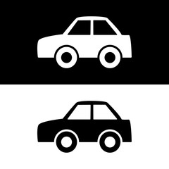 Car icons set great for any use. Vector EPS10.