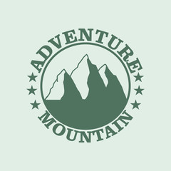 Emblem mountain
