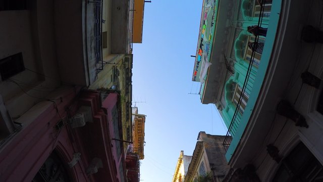 Typical Residences in Havana, Cuba