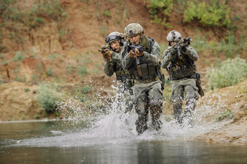 rangers during the military operation