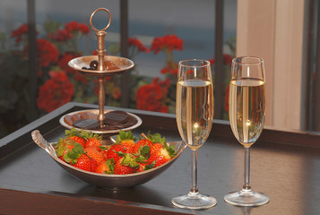 Romantic Couple for Serving beautifully