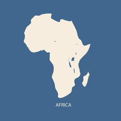 AFRICA MAP VECTOR