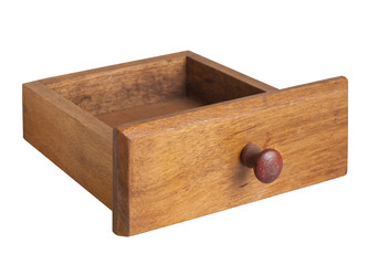 Wooden chest drawer.
