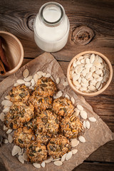 Pumpkin cookies.