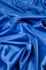 Blue silk background