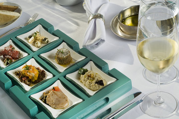 Gourmet appetizers