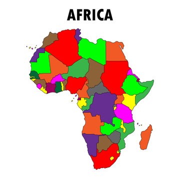 Africa , a colorful vision of a different culture