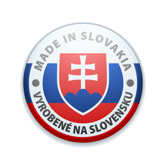 Made in Slovakia (non-English text - Made in Slovakia)