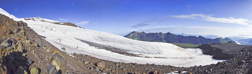 Glacier on Elbrus