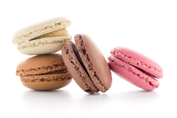 Colorful French Macarons