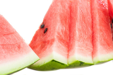Closeup of watermelon slices