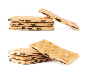 Cracker raisin cookies composition