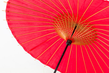赤い和傘