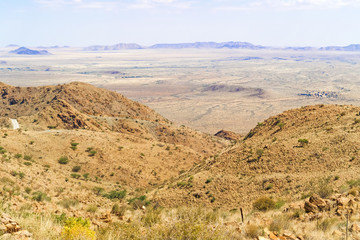 Spreetshoogte Pass landscape in Namibia