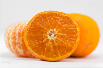 Orange  On a white background
