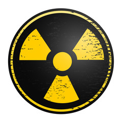 Fototapeta premium nuclear symbol