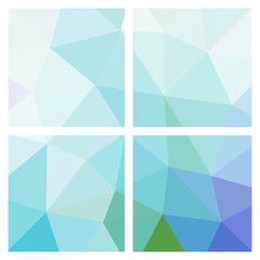 Low polygon Triangle Pattern Background 