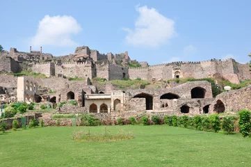 Photo sur Plexiglas Travaux détablissement Fort de Golconda à Hyderabad, Inde.