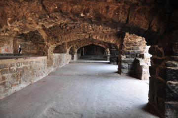 Fototapeta na wymiar Golconda Fort in Hyderabad, India.