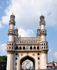 Fototapeta na wymiar Charminar in Hyderabad, India.