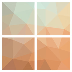 Low polygon Triangle Pattern Background 