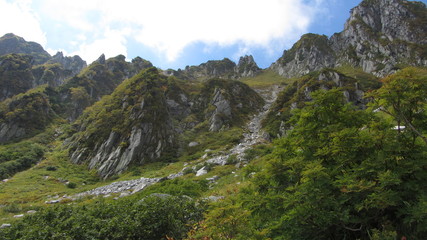 Obraz premium 千畳敷カールより