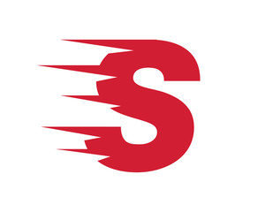 moving logo letter s