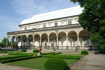 Royal Gardens park Hradcany Prague Czech Republic Europe