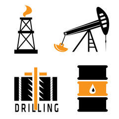 oil industry vector design template