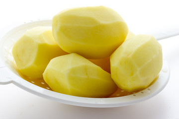 Boiled potatoes