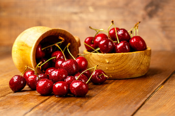 Fresh cherries